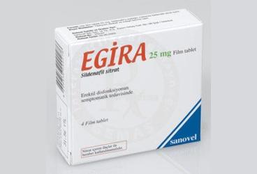 EGIRA 25 mg 4 film tablet kutu görseli