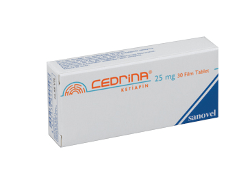 CEDRINA 25 mg 30 film tablet kutu görseli