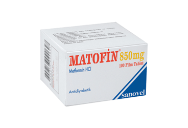 MATOFIN 850 mg 100 film tablet kutu görseli