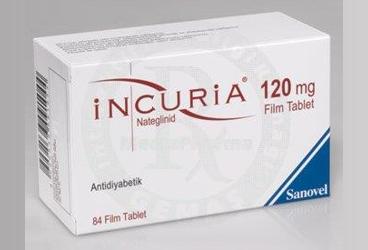 INCURIA 120 mg 84 tablet kutu görseli