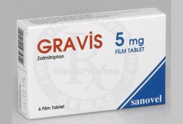 GRAVIS 5 mg 6 film tablet kutu görseli