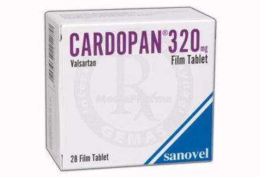 CARDOPAN 320 mg 28 film tablet kutu görseli