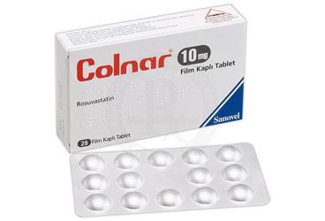 COLNAR 10 mg 28 film kaplı tablet kutu görseli