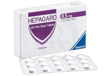 HEPAGARD 0.5 mg 30 film tablet { Sanovel } kutu görseli