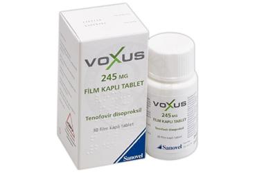 VOXUS 245 mg 30 film kaplı tablet kutu görseli