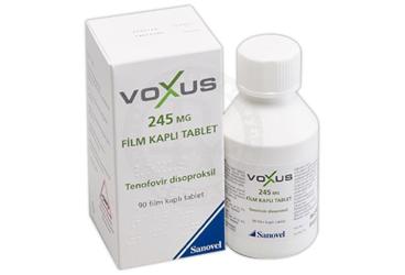 VOXUS 245 mg 90 film kaplı tablet kutu görseli