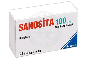 SANOSITA 100 mg film kaplı tablet kutu görseli