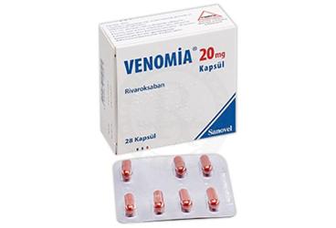 VENOMIA 20 mg kapsül (28 kapsül) kutu görseli