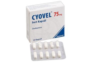 CYOVEL 75 mg sert kapsül (10 adet) kutu görseli