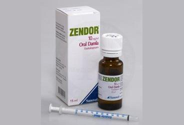 ZENDOR 10 mg/ml 15 ml oral damla kutu görseli