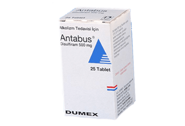 ANTABUSE 500 mg 25 tablet kutu görseli