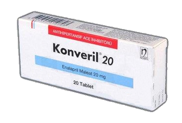 KONVERIL 20 mg 20 tablet kutu görseli