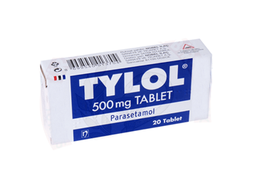 TYLOL 500 mg 20 tablet kutu görseli