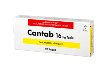 CANTAB 16 mg 28 tablet kutu görseli