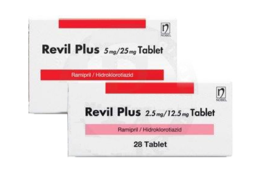 REVIL PLUS 5 mg/25 mg 28 tablet kutu görseli
