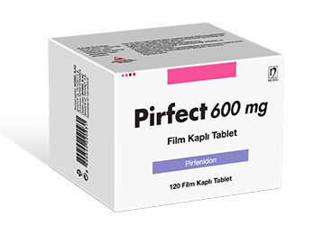 PIRFECT 600 mg film kaplı tablet (120 adet) kutu görseli