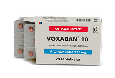 VOXABAN 10 mg film kaplı tablet (30 tablet) kutu görseli