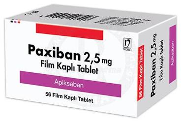 PAXIBAN 2.5 mg film kaplı tablet (56 tablet) kutu görseli