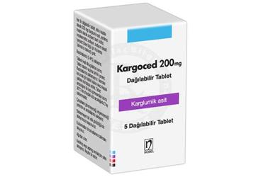 KARGOCED 200 mg dağılabilir tablet (5 tablet) kutu görseli