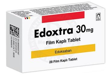 EDOXTRA 30 mg film kaplı tablet (28 tablet) kutu görseli
