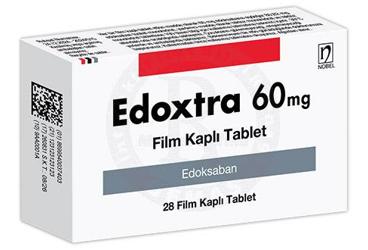 EDOXTRA 60 mg film kaplı tablet (28 tablet) kutu görseli
