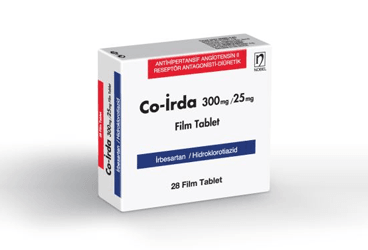CO-IRDA 300 mg /25 mg 28 film tablet kutu görseli