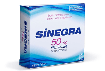 SINEGRA 25 mg 4 film tablet kutu görseli