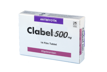 CLABEL 500 mg 14 film tablet kutu görseli