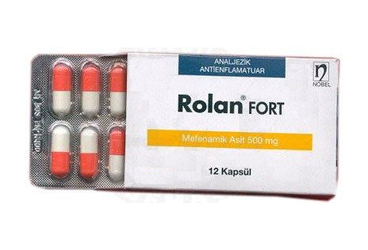 ROLAN FORT 500 mg 12 kapsül kutu görseli