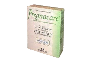 PREGNACARE 30 kapsül kutu görseli