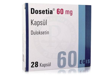 DOSETIA 60 mg 28 kapsül kutu görseli