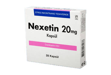 NEXETIN 20 mg 28 kapsül { Nobel İlaç } kutu görseli