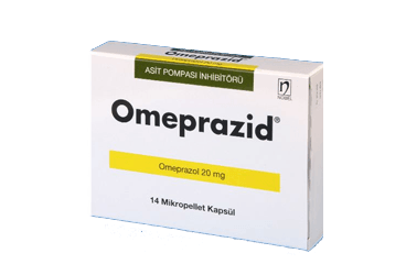 OMEPRAZID 20 mg 14 kapsül kutu görseli