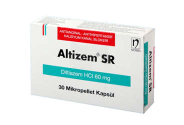 ALTIZEM-SR 60 mg 30 kapsül kutu görseli