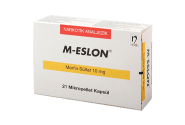 M-ESLON 10 mg 21 mikropellet kapsül kutu görseli