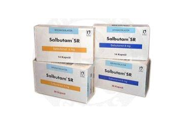 SALBUTAM SR 4 mg 56 kapsül kutu görseli