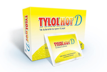 TYLOL HOT-D 6 poşet granül kutu görseli
