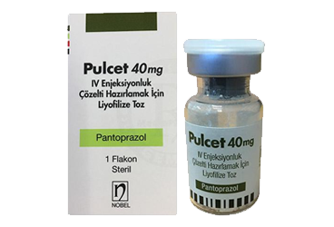 PULCET 40 mg IV enjeksiyonluk çözelti hazırlamak için liyofilize toz (1 flakon) kutu görseli