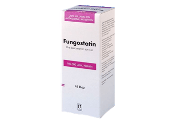 FUNGOSTATIN 100000 IU 50 ml süspansiyon kutu görseli