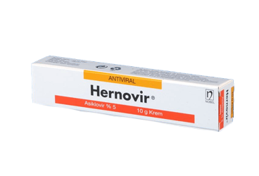 HERNOVIR %5 10 gr krem kutu görseli