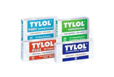 TYLOL 120 mg 10 supozituar kutu görseli