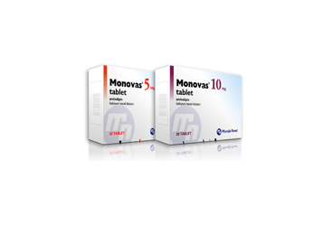 MONOVAS 10 mg 30 tablet kutu görseli