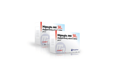 HIPOGLIS 30 mg MR değiştirilmiş salımlı 90 tablet kutu görseli