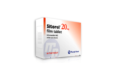 SITOREL 20 mg 60 film tablet kutu görseli