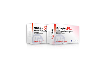 OPAGIS 30 mg 14 kapsül kutu görseli