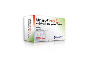 UNISEF IM/IV 1 gr 1 flakon kutu görseli