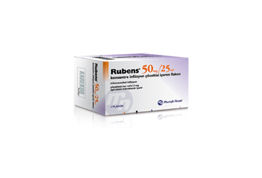 RUBENS 50 mg/25 ml kon.inf.çözeltisi kutu görseli