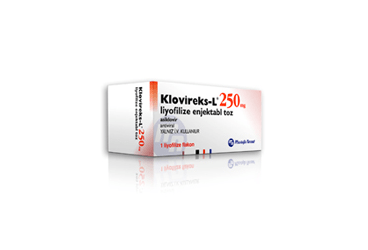 KLOVIREKS-L 250 mg 1 flakon kutu görseli