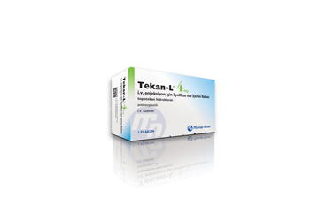 TEKAN-L 4 mg IV enjeksiyon için liyofilize toz içeren flakon kutu görseli