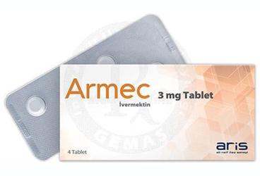 ARMEC 3 mg tablet (4 tablet) kutu görseli
